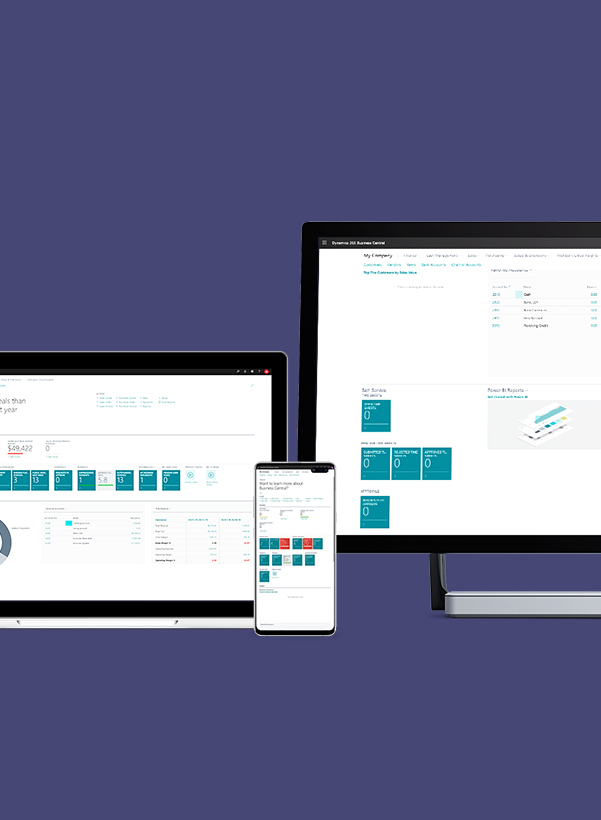 A modern CRM and ERP solution